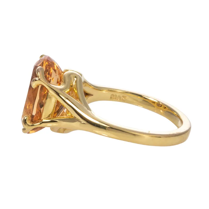 Mini Collection Rings Imperial Topaz 14K Gold River Ring