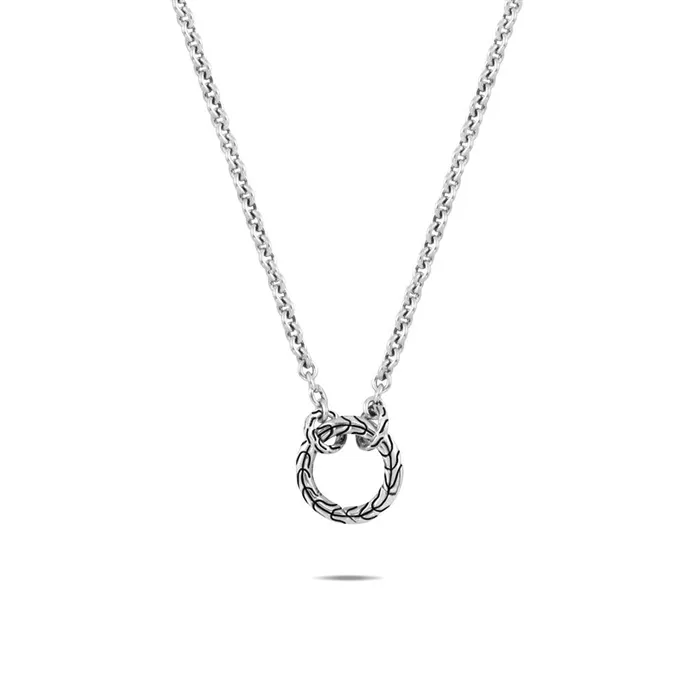 Necklaces John Hardy John Hardy Classic Chain Sterling Silver Amulet Collector Necklace 18 inch Necklaces John Hardy John Hardy Classic Chain Sterling Silver Amulet Collector Necklace 18 inch