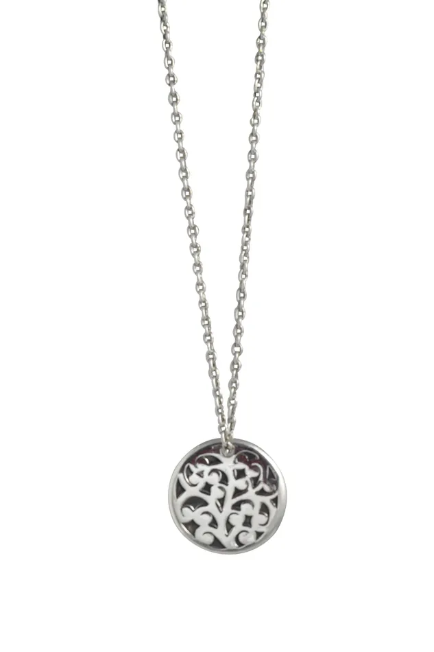 Necklaces Lois Hill Lois Hill Sterling Silver Round Pendant 18in Necklace Estate Estimated Retail When New 495 Necklaces Lois Hill Lois Hill Sterling Silver Round Pendant 18in Necklace Estate Estimated Retail When New 495