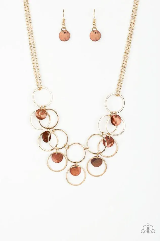Necklaces Paparazzi Jewelry Paparazzi Necklace Ask and You SHELL Receive Brown