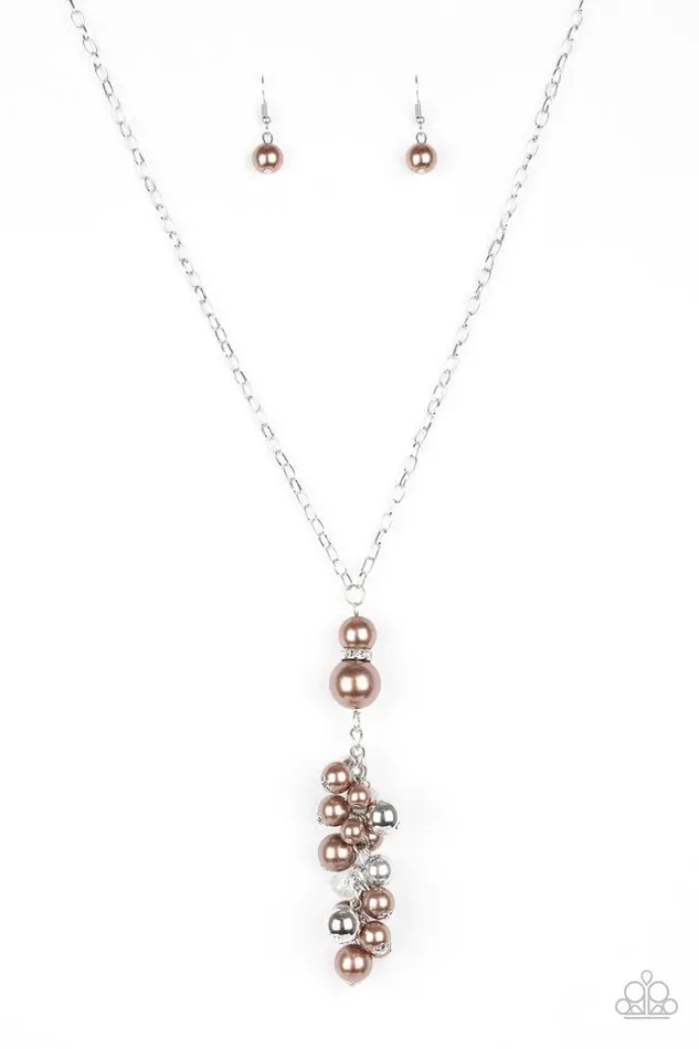 Necklaces Paparazzi Jewelry Paparazzi Necklace BALLROOM For Rent Brown