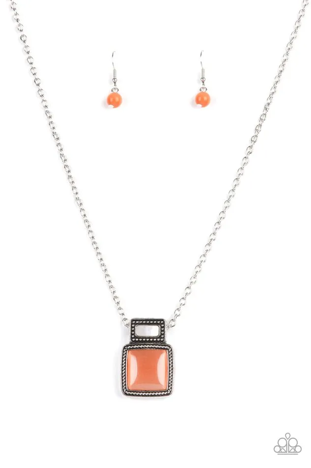 Necklaces Paparazzi Jewelry Paparazzi Necklace Ethereally Elemental Orange Necklaces Paparazzi Jewelry Paparazzi Necklace Ethereally Elemental Orange