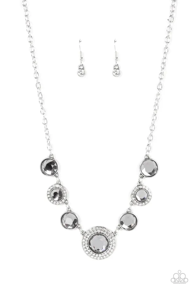 Necklaces Paparazzi Jewelry Paparazzi Necklace Extravagant Extravaganza Silver