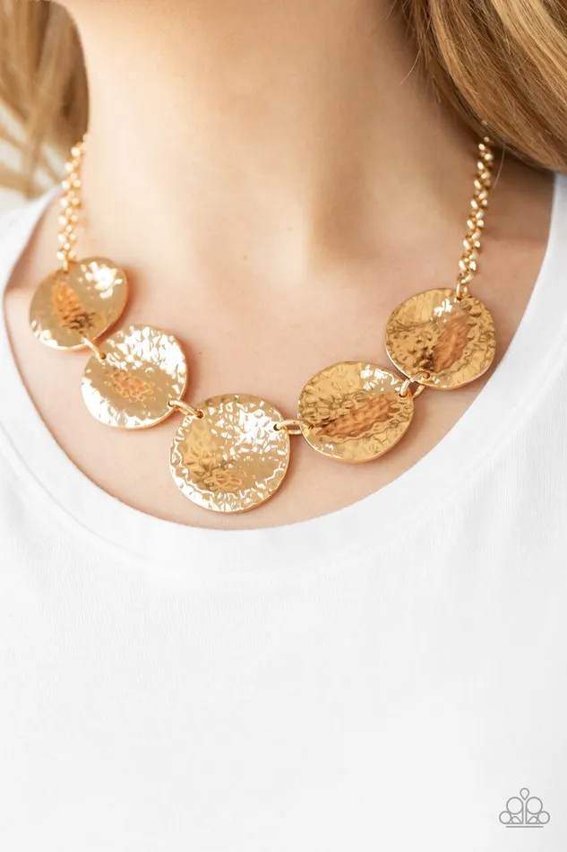 Necklaces Paparazzi Jewelry Paparazzi Necklace First Impressions Gold