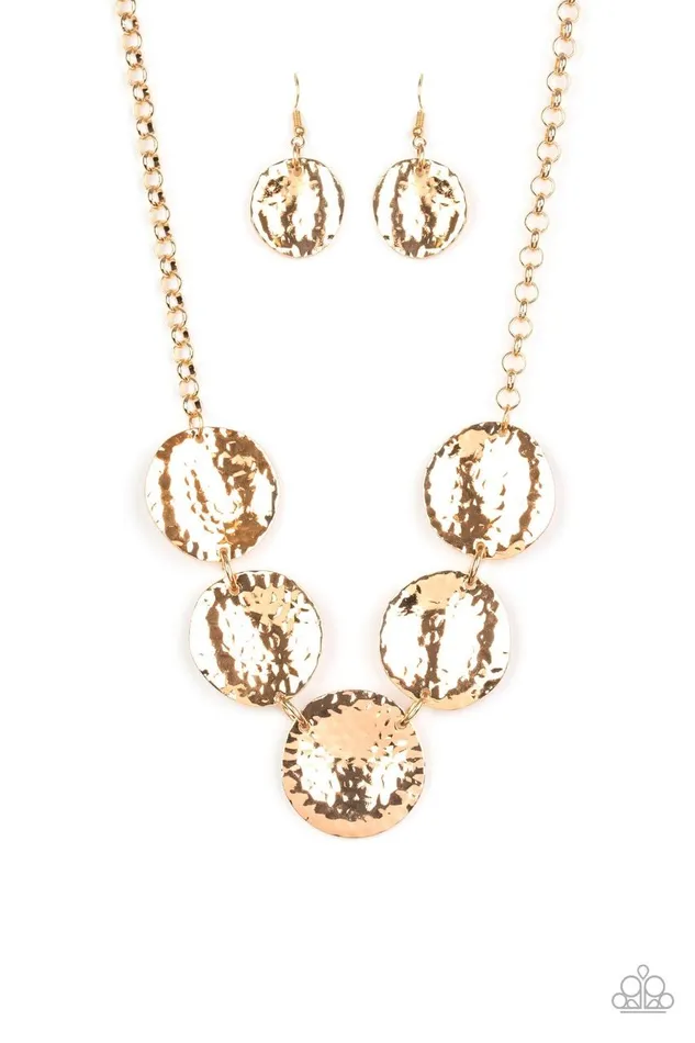 Necklaces Paparazzi Jewelry Paparazzi Necklace First Impressions Gold