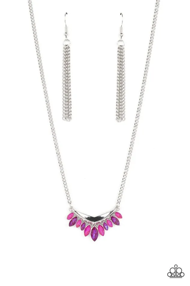 Necklaces Paparazzi Jewelry Paparazzi Necklace Flash of Fringe Pink Necklaces Paparazzi Jewelry Paparazzi Necklace Flash of Fringe Pink