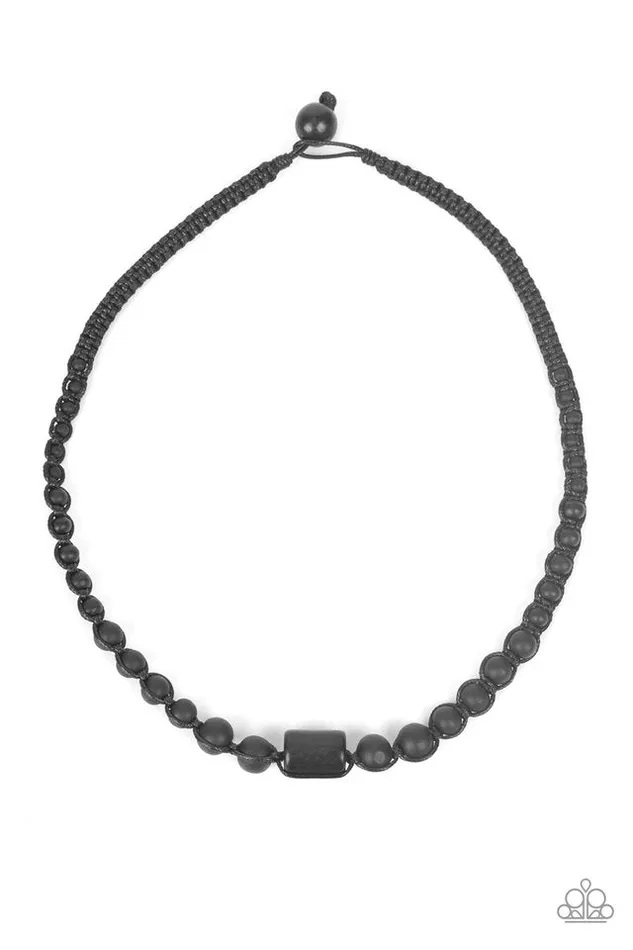 Necklaces Paparazzi Jewelry Paparazzi Necklace Its A THAI Black Necklaces Paparazzi Jewelry Paparazzi Necklace Its A THAI Black