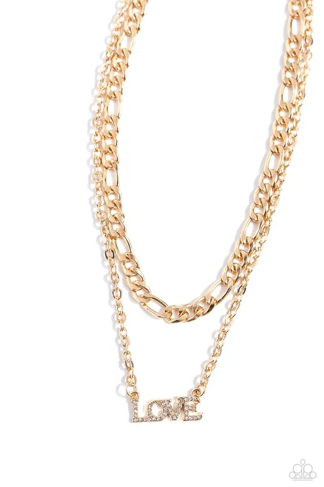 Necklaces Paparazzi Jewelry Paparazzi Necklace Lovely Layers Gold Necklaces Paparazzi Jewelry Paparazzi Necklace Lovely Layers Gold