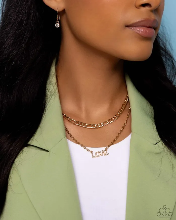Necklaces Paparazzi Jewelry Paparazzi Necklace Lovely Layers Gold Necklaces Paparazzi Jewelry Paparazzi Necklace Lovely Layers Gold