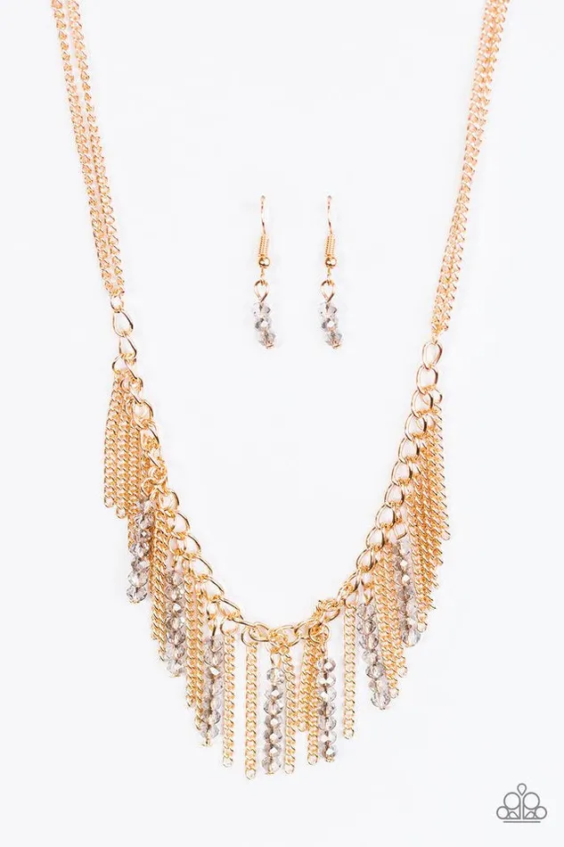 Necklaces Paparazzi Jewelry Paparazzi Necklace Metro Jungle Gold