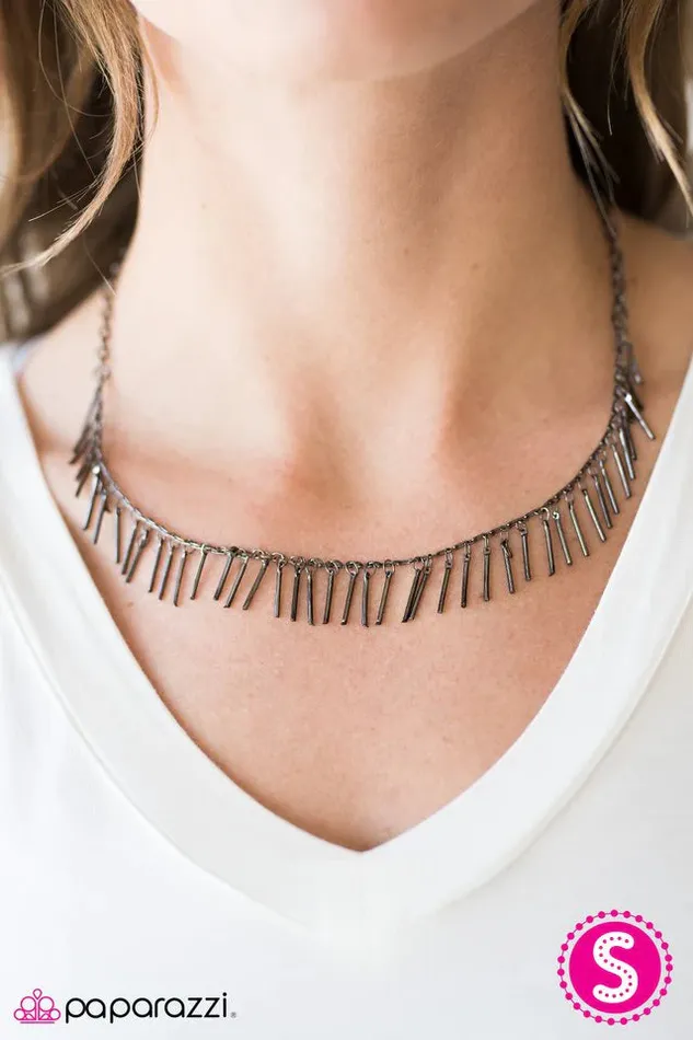 Necklaces Paparazzi Jewelry Paparazzi Necklace Shes A Beast Black