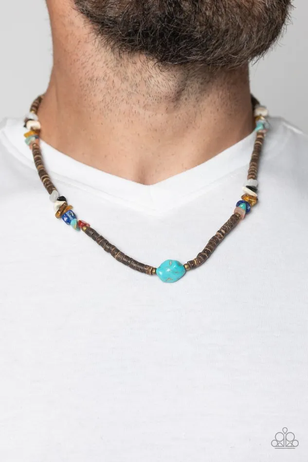 Necklaces Paparazzi Jewelry Paparazzi Necklace Stony Survivor Multi