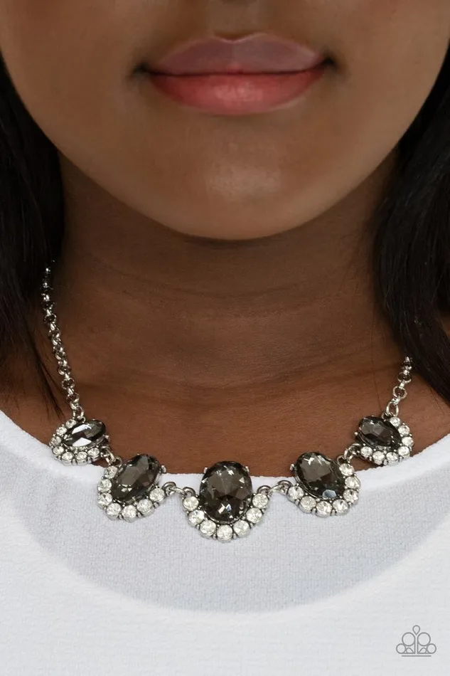 Necklaces Paparazzi Jewelry Paparazzi Necklace The Queen Demands It Silver