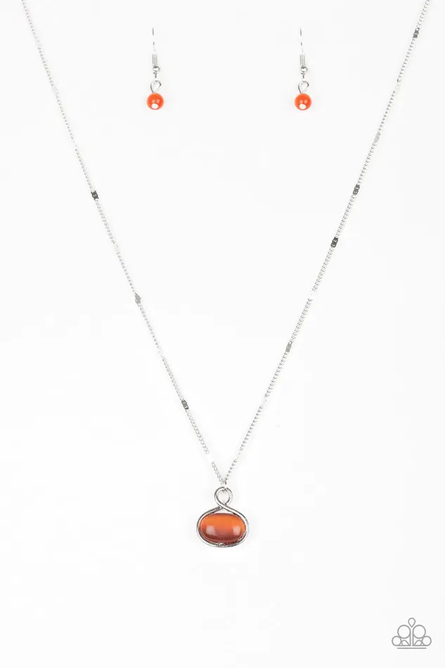 Necklaces Paparazzi Jewelry Paparazzi Necklace The Seafarer Orange