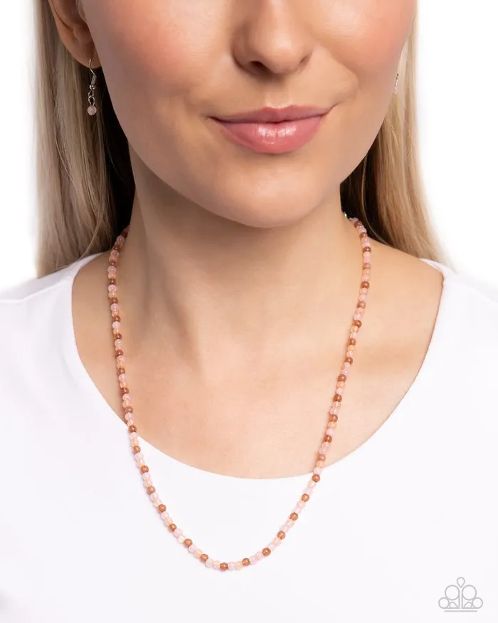 Necklaces Paparazzi Necklace Beaded Belonging Pink Paparazzi Jewelry