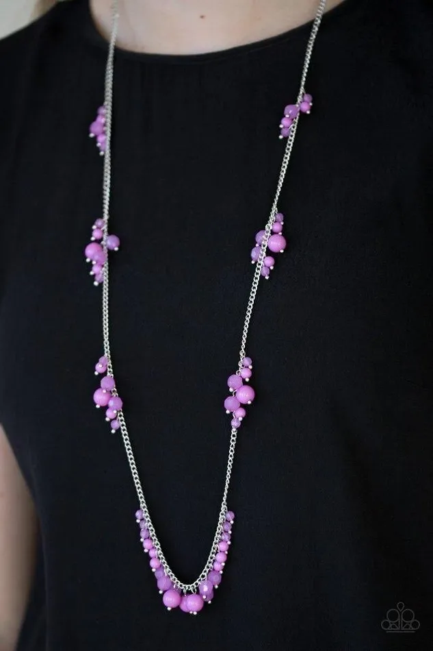 Necklaces Paparazzi Necklace Coral Reefs Purple Paparazzi Jewelry