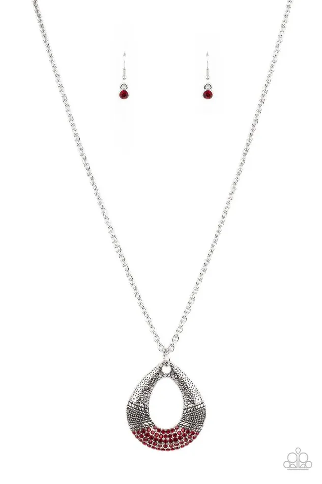 Necklaces Paparazzi Necklace Glitz and Grind Red Paparazzi Jewelry Necklaces Paparazzi Necklace Glitz and Grind Red Paparazzi Jewelry