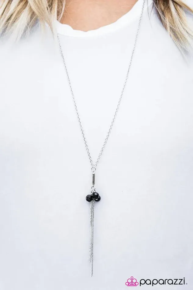 Necklaces Paparazzi Necklace How Exciting Black Paparazzi Jewelry
