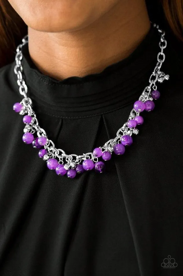 Necklaces Paparazzi Necklace Palm Beach Boutique Purple Paparazzi Jewelry