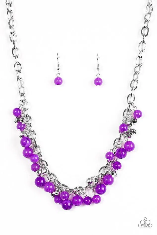 Necklaces Paparazzi Necklace Palm Beach Boutique Purple Paparazzi Jewelry