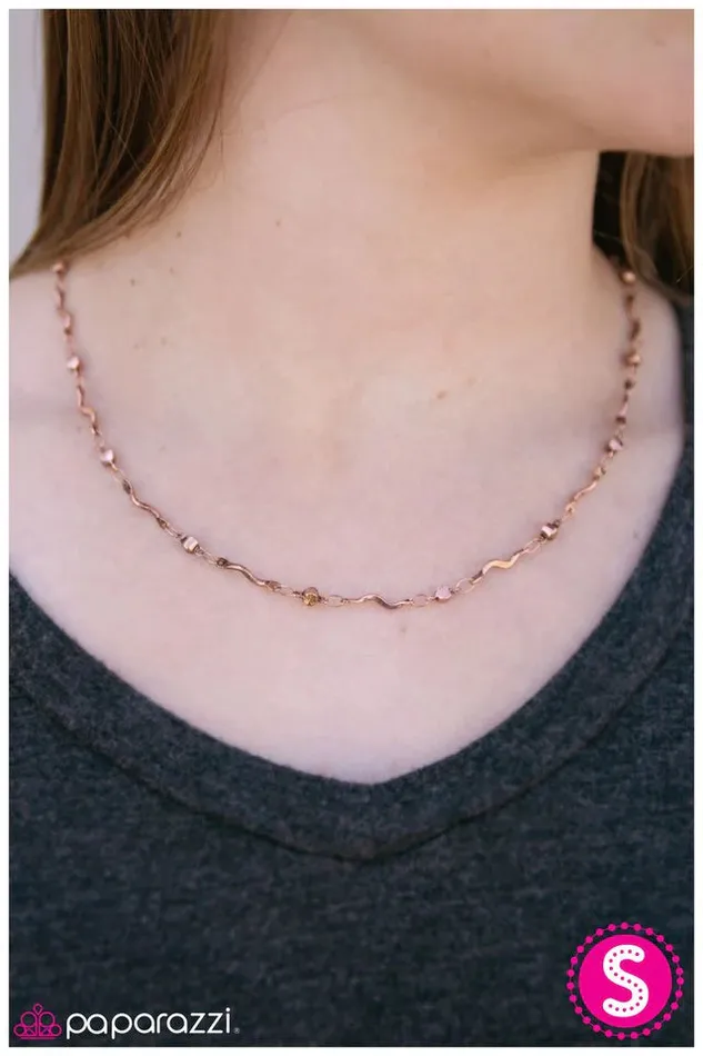 Necklaces Paparazzi Necklace We Built This City Copper Paparazzi Jewelry