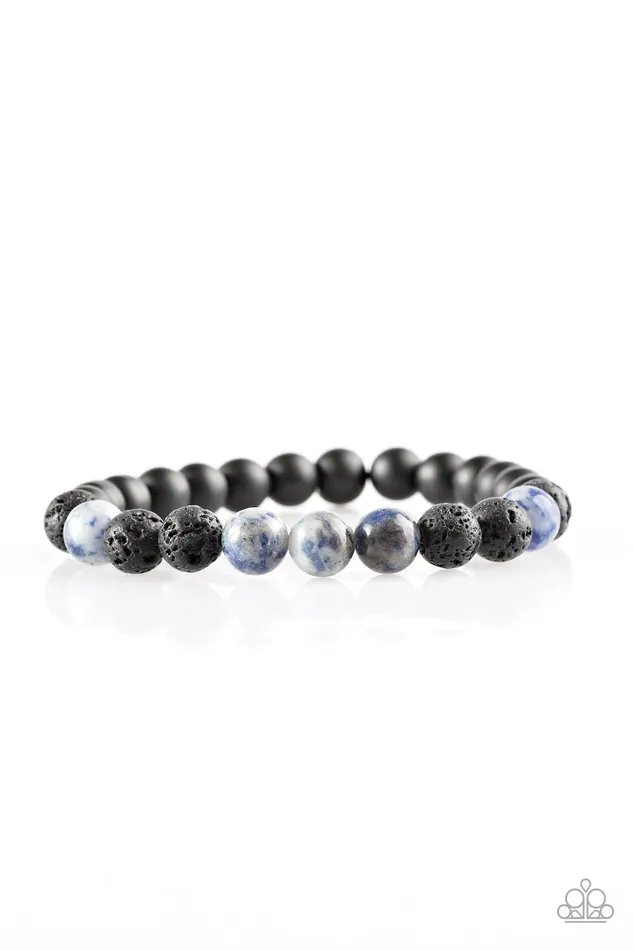 Paparazzi Bracelet Ambition Blue Paparazzi Jewelry Bracelets