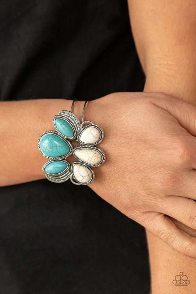 Paparazzi Bracelet Botanical Badlands White Paparazzi Jewelry Bracelets