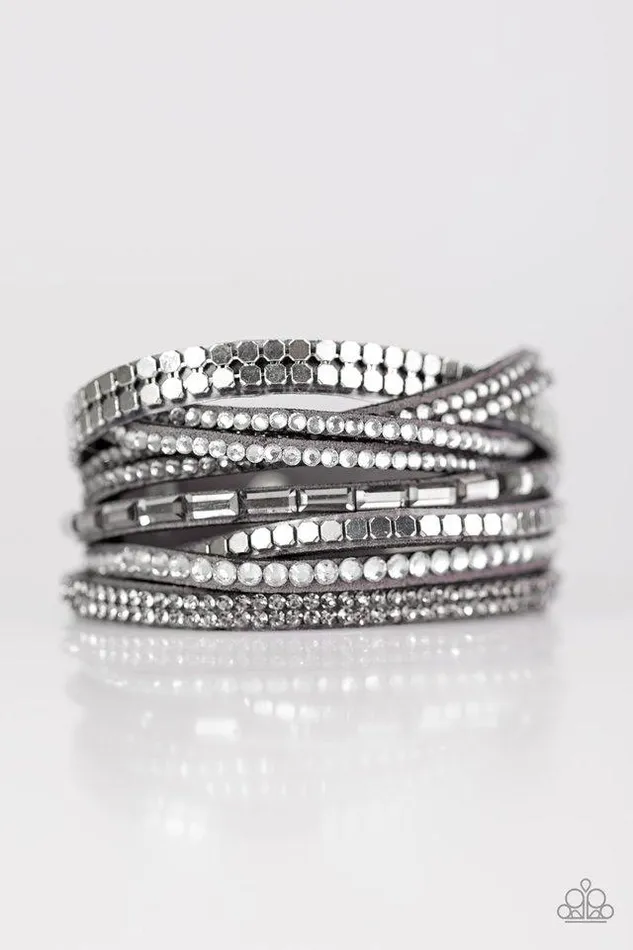 Paparazzi Bracelet I Came To Slay Silver Paparazzi Jewelry Bracelets