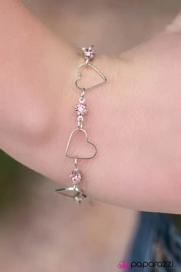 Paparazzi Bracelet Lovers Lane Pink Paparazzi Jewelry Bracelets