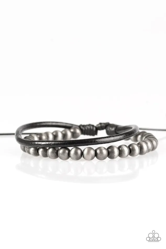 Paparazzi Bracelet Tranquil Trails Silver Paparazzi Jewelry Bracelets