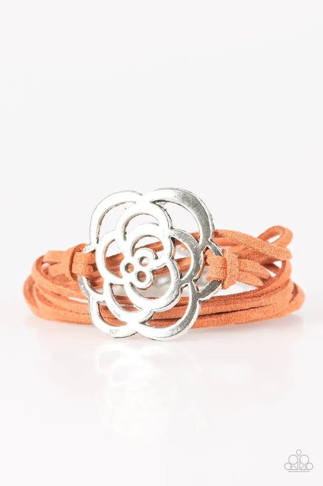 Paparazzi Bracelet Va Va BLOOM Orange Paparazzi Jewelry Bracelets