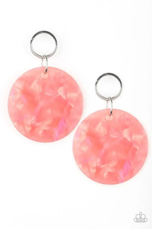 Paparazzi Earring Beach Bliss Orange Paparazzi Jewelry Earrings