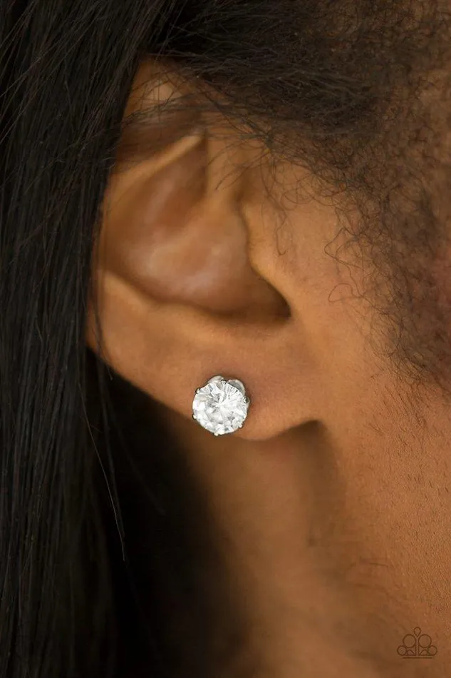 Paparazzi Earring Blockbuster Just In TIMELESS White Paparazzi Jewelry Earrings Paparazzi Earring Blockbuster Just In TIMELESS White Paparazzi Jewelry Earrings