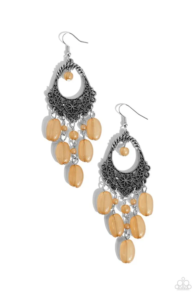 Paparazzi Earring Botanical Escape Brown Paparazzi Jewelry Earrings Paparazzi Earring Botanical Escape Brown Paparazzi Jewelry Earrings