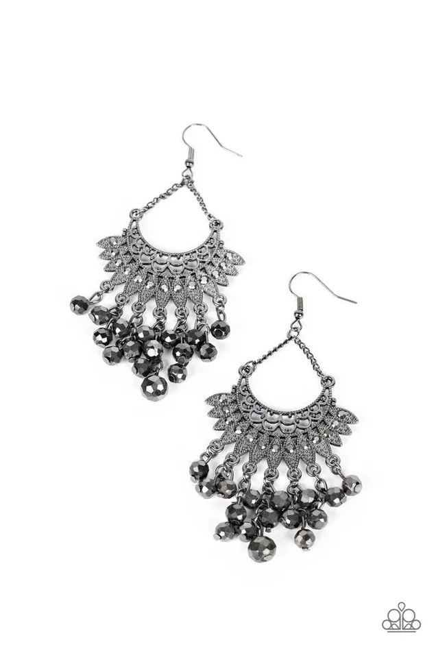 Paparazzi Earring Chromatic Cascade Black Paparazzi Jewelry Earrings Paparazzi Earring Chromatic Cascade Black Paparazzi Jewelry Earrings