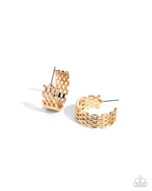Paparazzi Earring Interlocked Immunity Paparazzi Jewelry Earrings Paparazzi Earring Interlocked Immunity Paparazzi Jewelry Earrings
