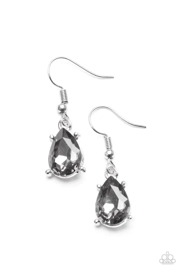 Paparazzi Earring Live Love LUXE Silver Paparazzi Jewelry Earrings