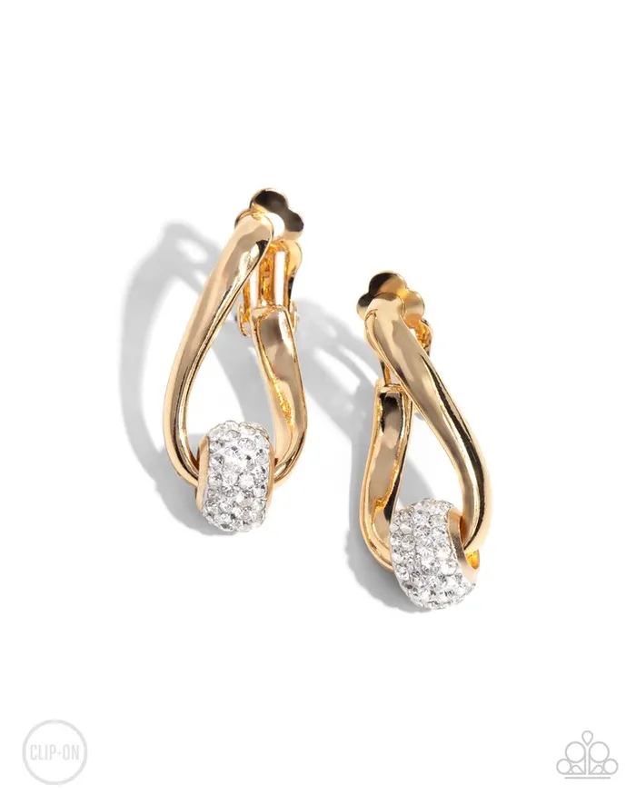 Paparazzi Earring Secret Standout Gold Paparazzi Jewelry Earrings Paparazzi Earring Secret Standout Gold Paparazzi Jewelry Earrings