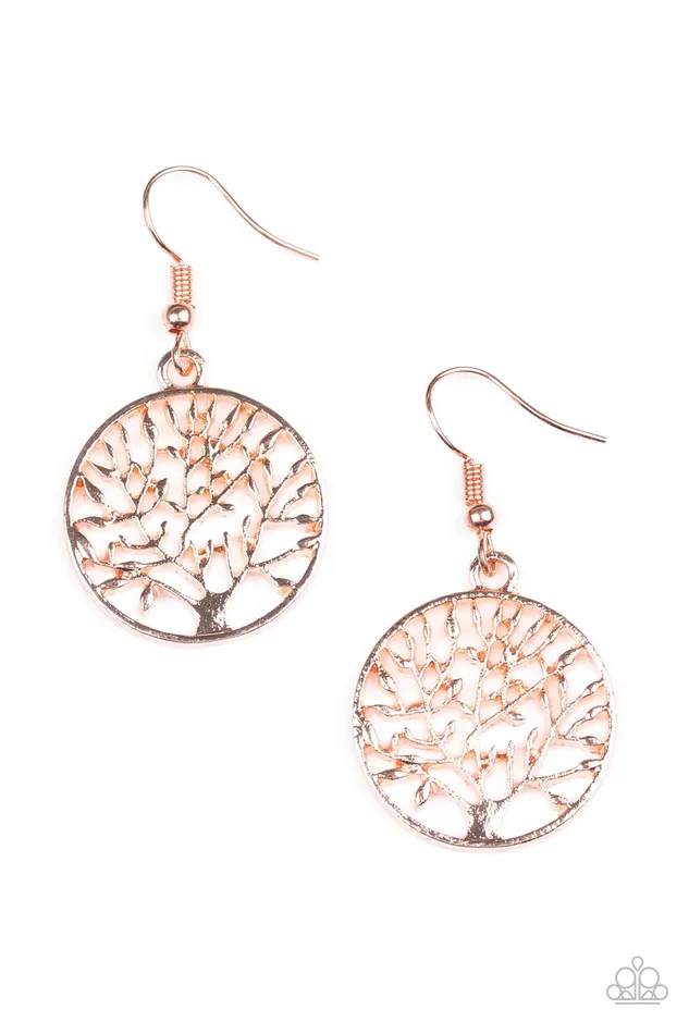 Paparazzi Earring TREE Ring Circus Copper Paparazzi Jewelry Rings