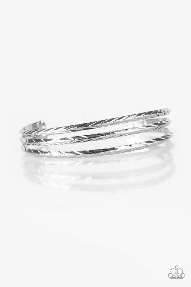 Paparazzi Jewelry Bracelets Paparazzi Bracelet Eastern Empire Silver