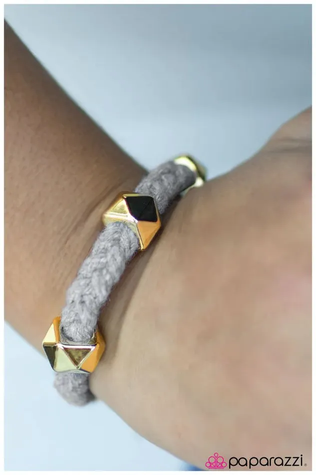 Paparazzi Jewelry Bracelets Paparazzi Bracelet Feng Shui Gray