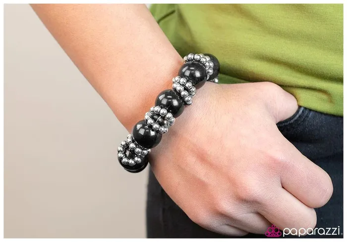 Paparazzi Jewelry Bracelets Paparazzi Bracelet Miss Understood Black