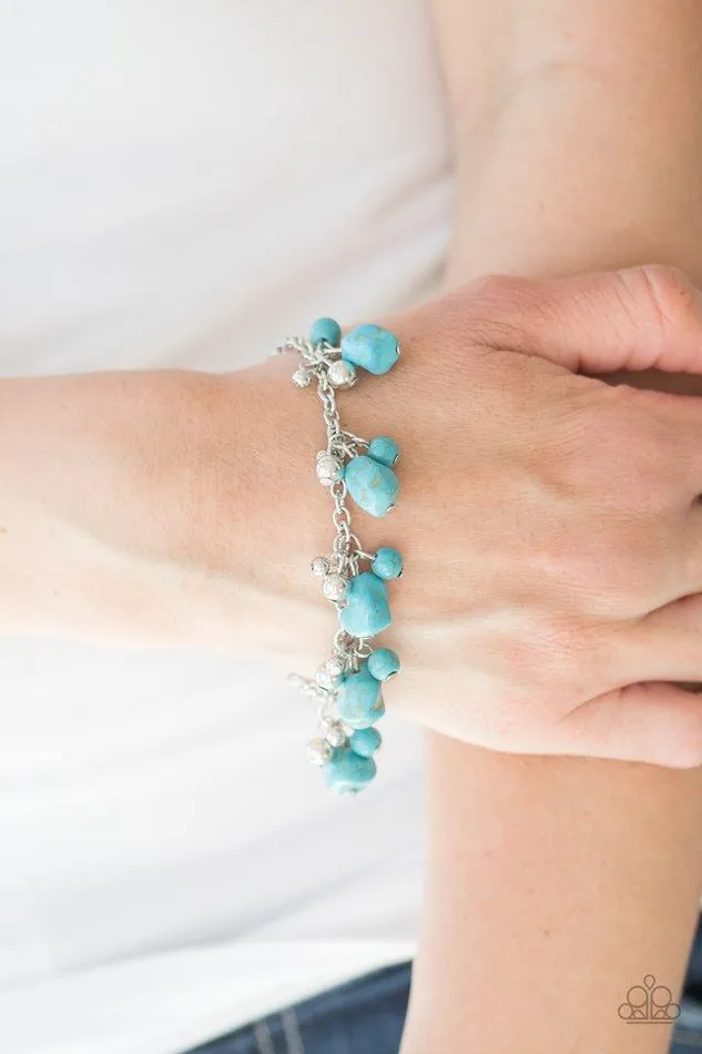 Paparazzi Jewelry Bracelets Paparazzi Bracelet Mountain Mamba Blue