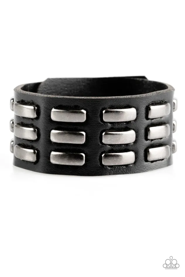 Paparazzi Jewelry Bracelets Paparazzi Bracelet On Autopilot Black