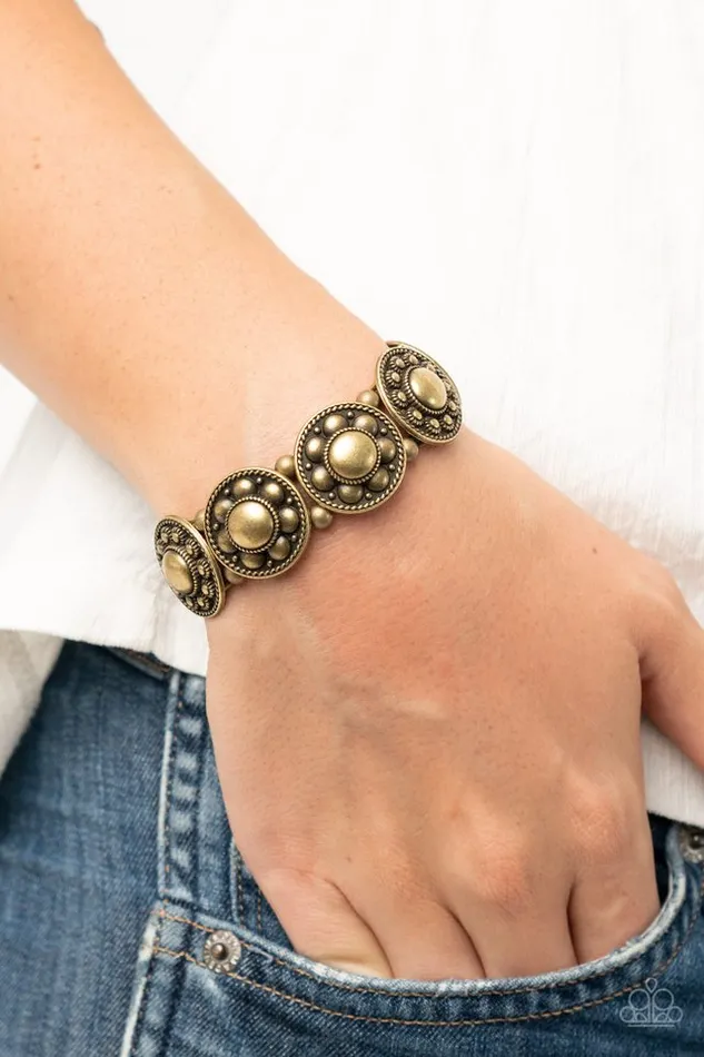 Paparazzi Jewelry Bracelets Paparazzi Bracelet Rural Fields Brass