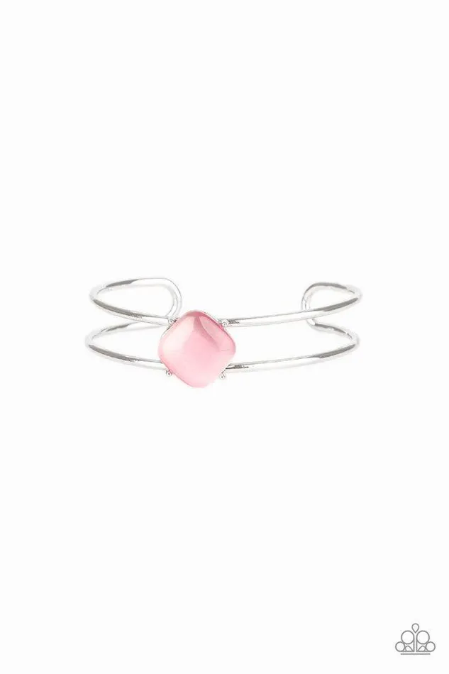 Paparazzi Jewelry Bracelets Paparazzi Bracelet Turn Up The Glow Pink