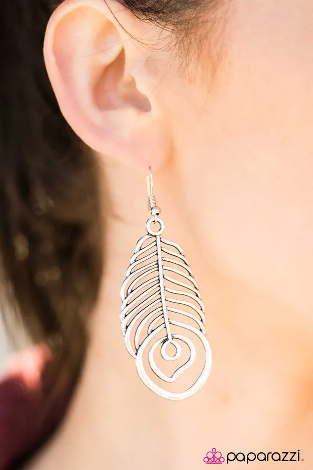 Paparazzi Jewelry Earrings Paparazzi Earring A Soaring Success Silver