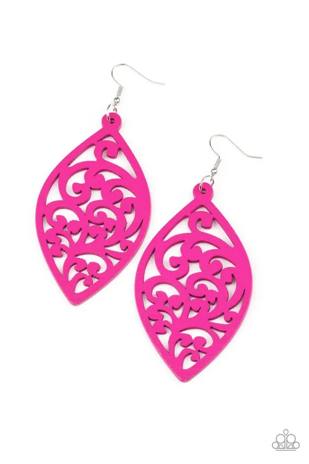 Paparazzi Jewelry Earrings Paparazzi Earring Coral Garden Pink Paparazzi Jewelry Earrings Paparazzi Earring Coral Garden Pink