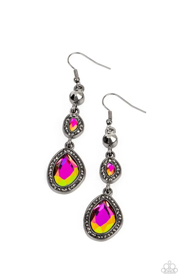 Paparazzi Jewelry Earrings Paparazzi Earring Dripping SelfConfidence Multi Paparazzi Jewelry Earrings Paparazzi Earring Dripping SelfConfidence Multi