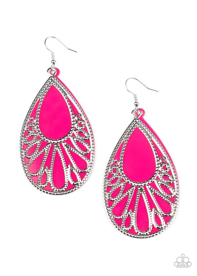 Paparazzi Jewelry Earrings Paparazzi Earring Loud and Proud Pink